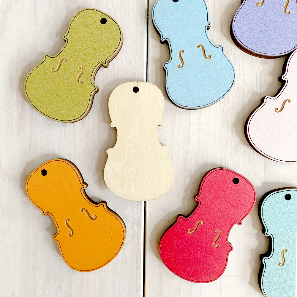 Personalized Violin Keychain (Colour)