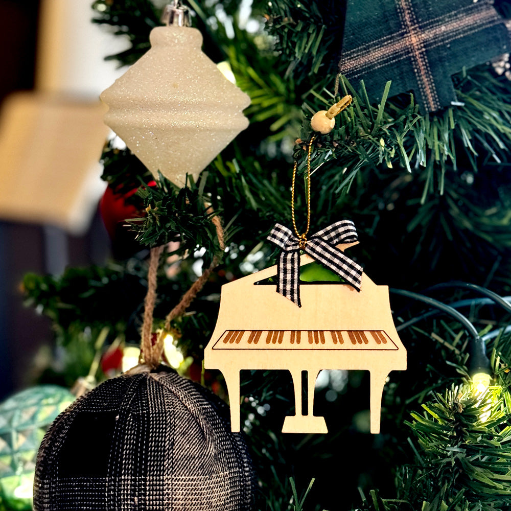 Personalized Grand Piano Ornament