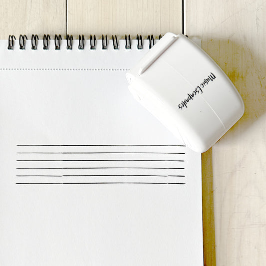 Large Guitar Tablature Roller Stamp