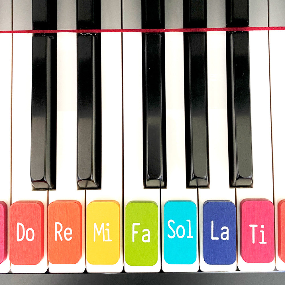 Piano Keys Colour Solfege Tiles