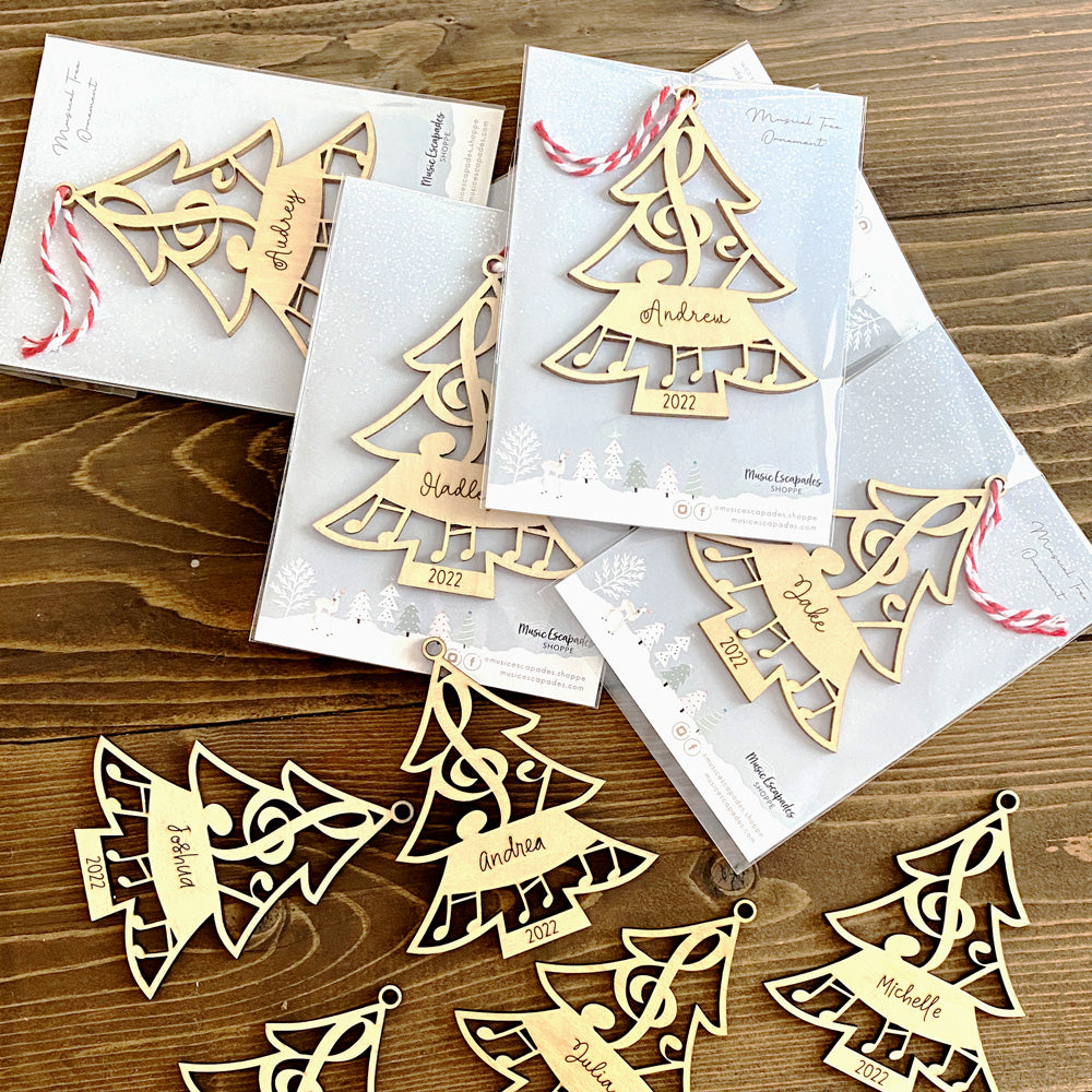 Personalized Christmas Tree Ornaments