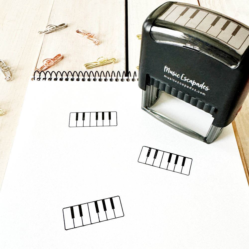 Piano Keys Stamp