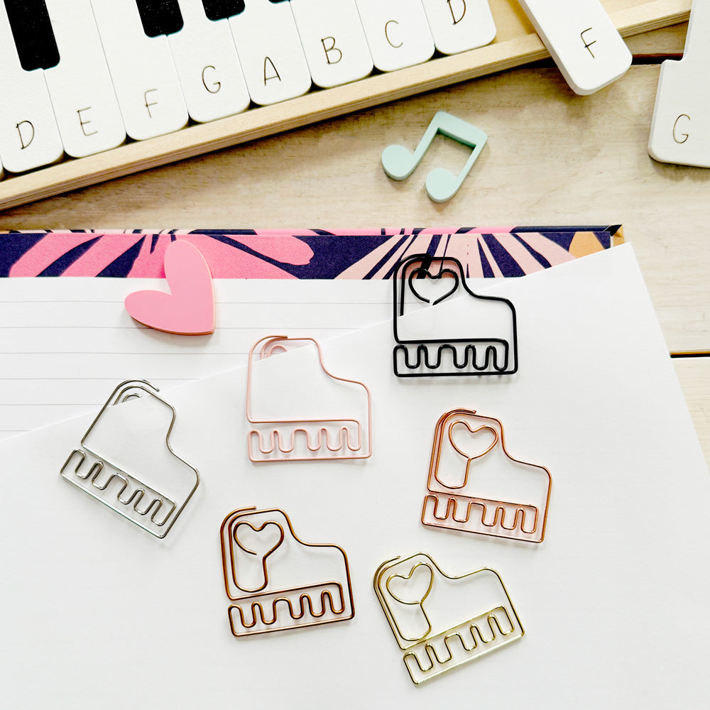 Piano Paper Clips