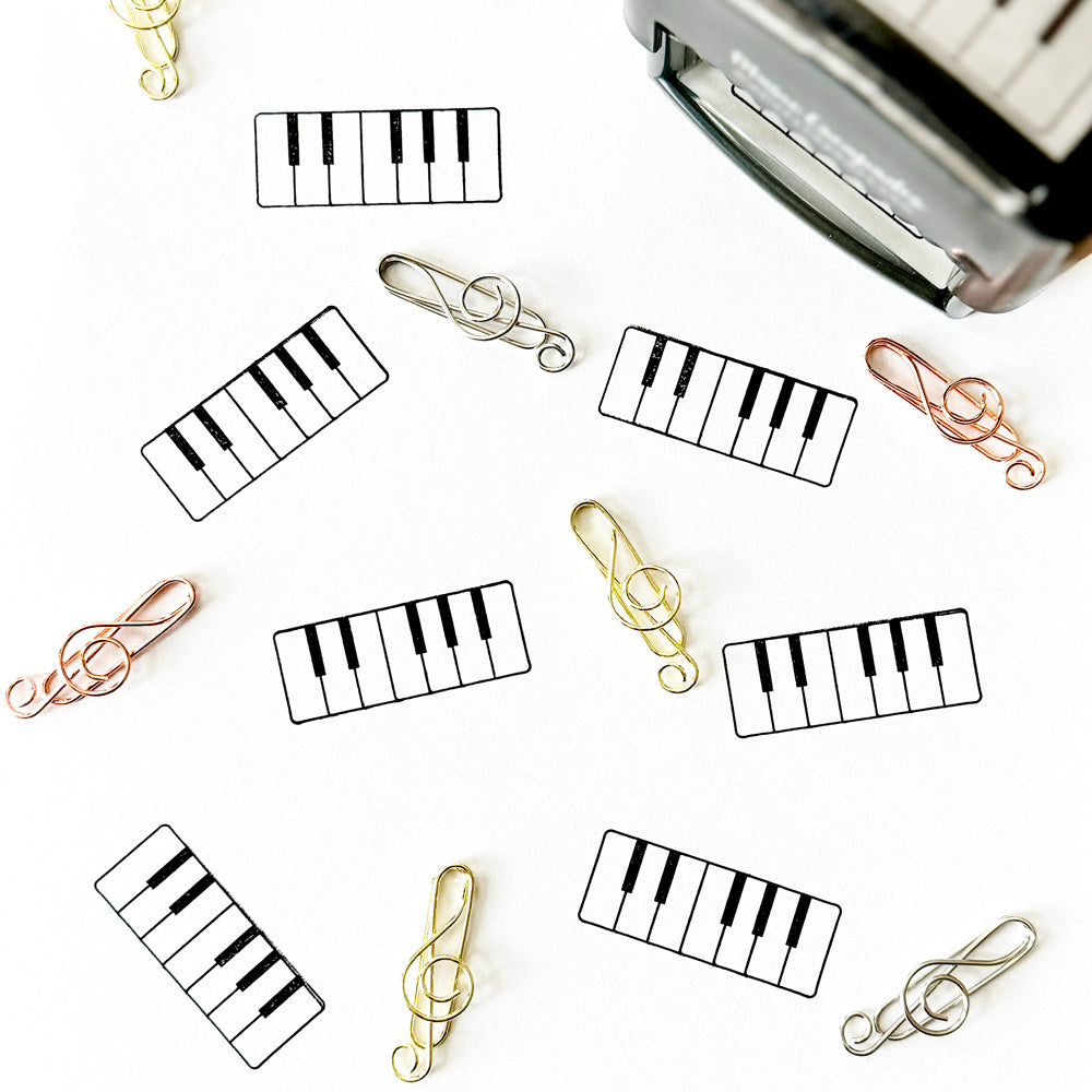 Piano Keys Stamp