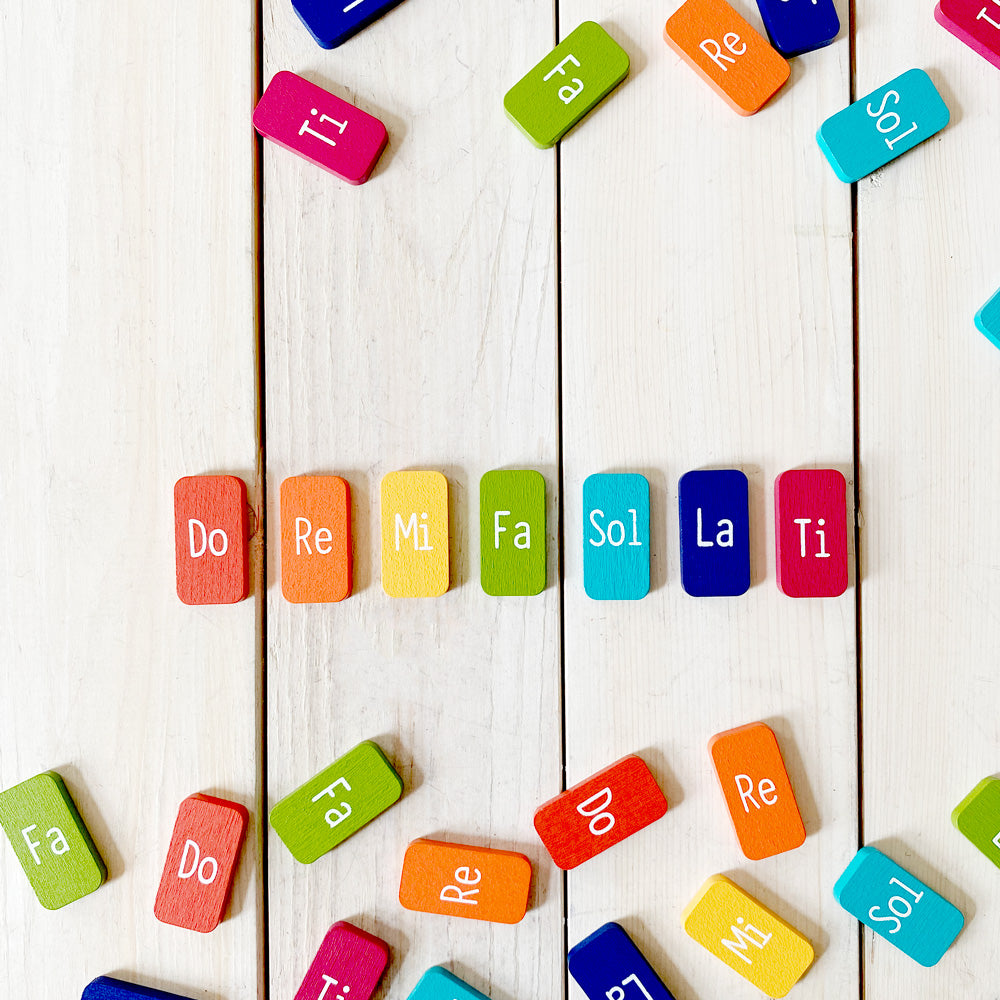Piano Keys Colour Solfege Tiles