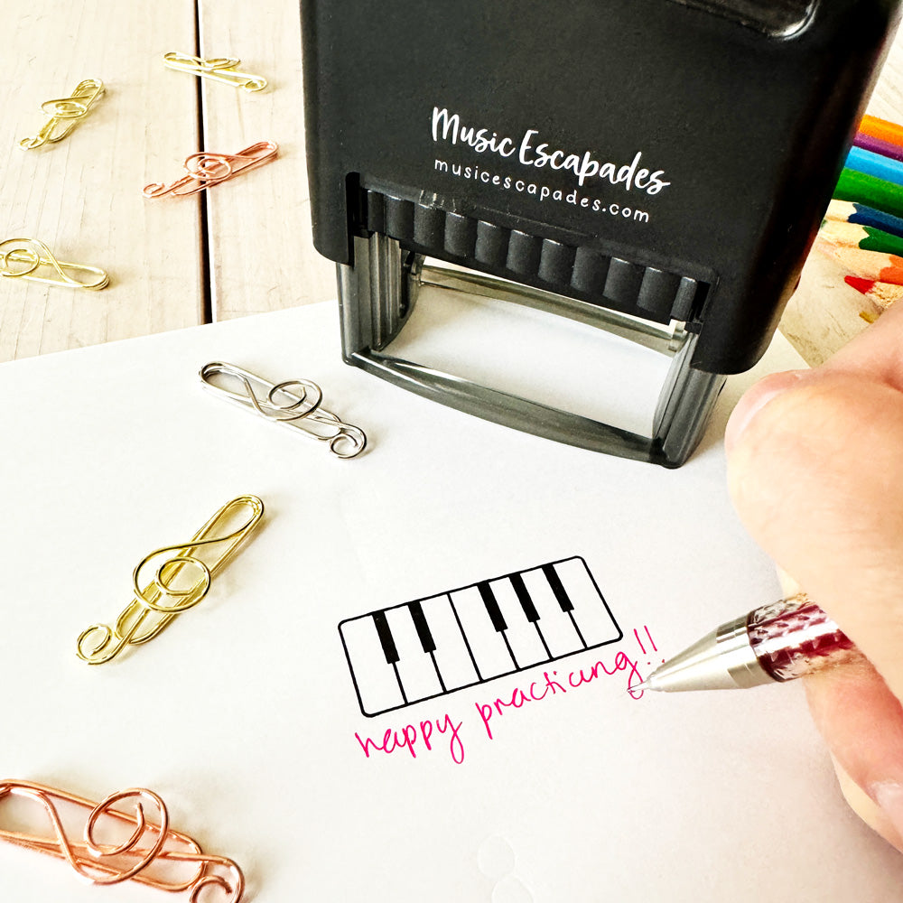 Piano Keys Stamp