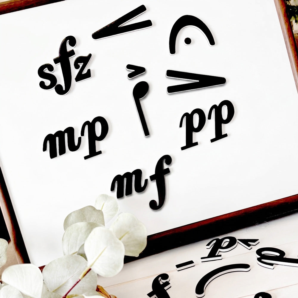 Music Dynamics and Articulation Magnet Set