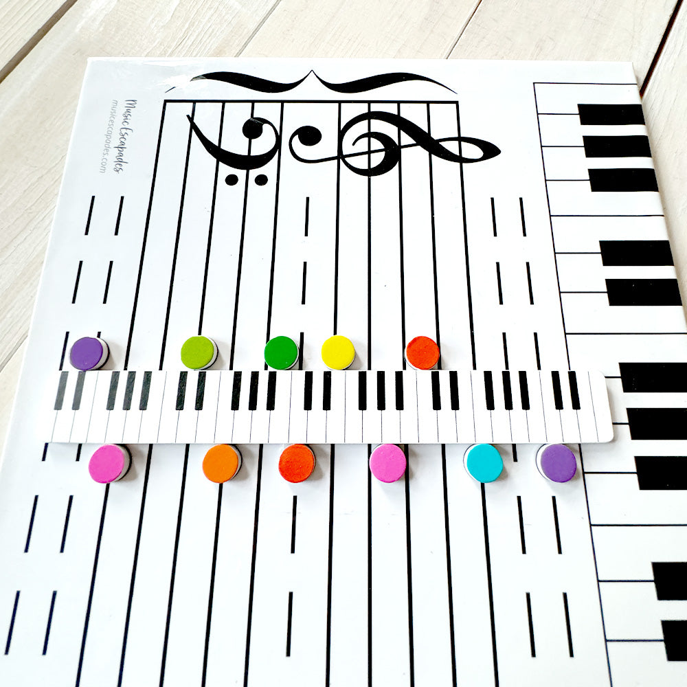 Magnetic Wooden Vertical Piano