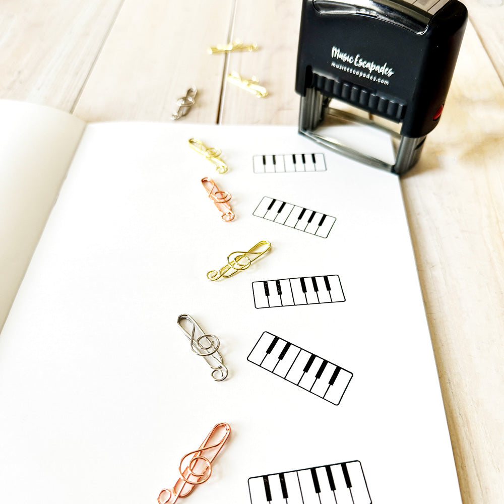 Piano Keys Stamp
