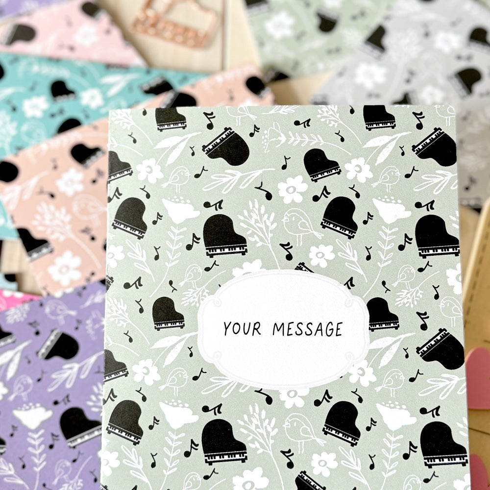 Printable Piano Note Cards