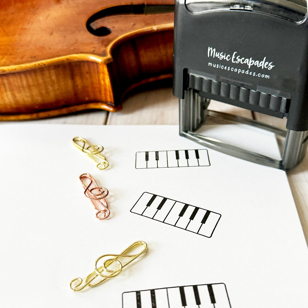 Piano Keys Stamp
