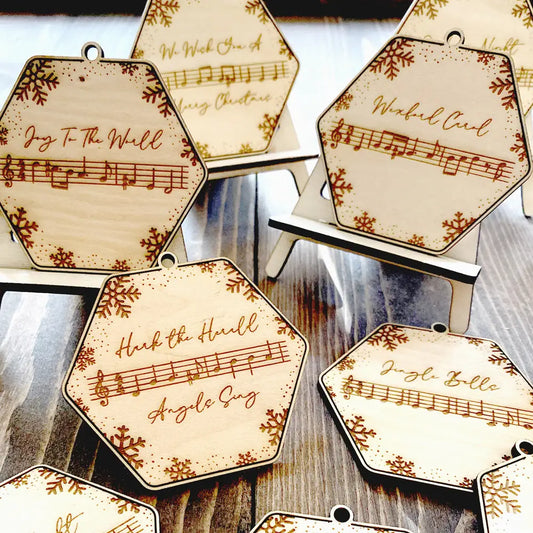 Christmas Carol Ornaments