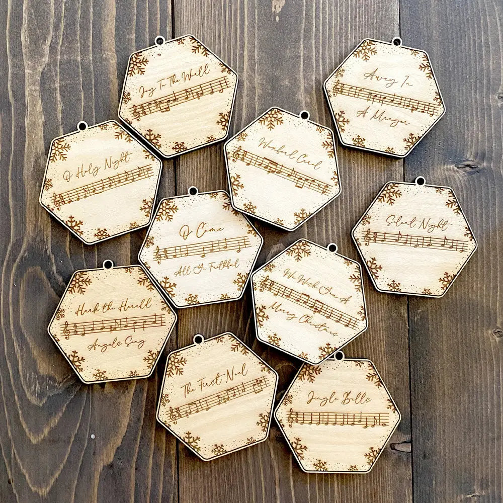 Christmas Carol Ornaments