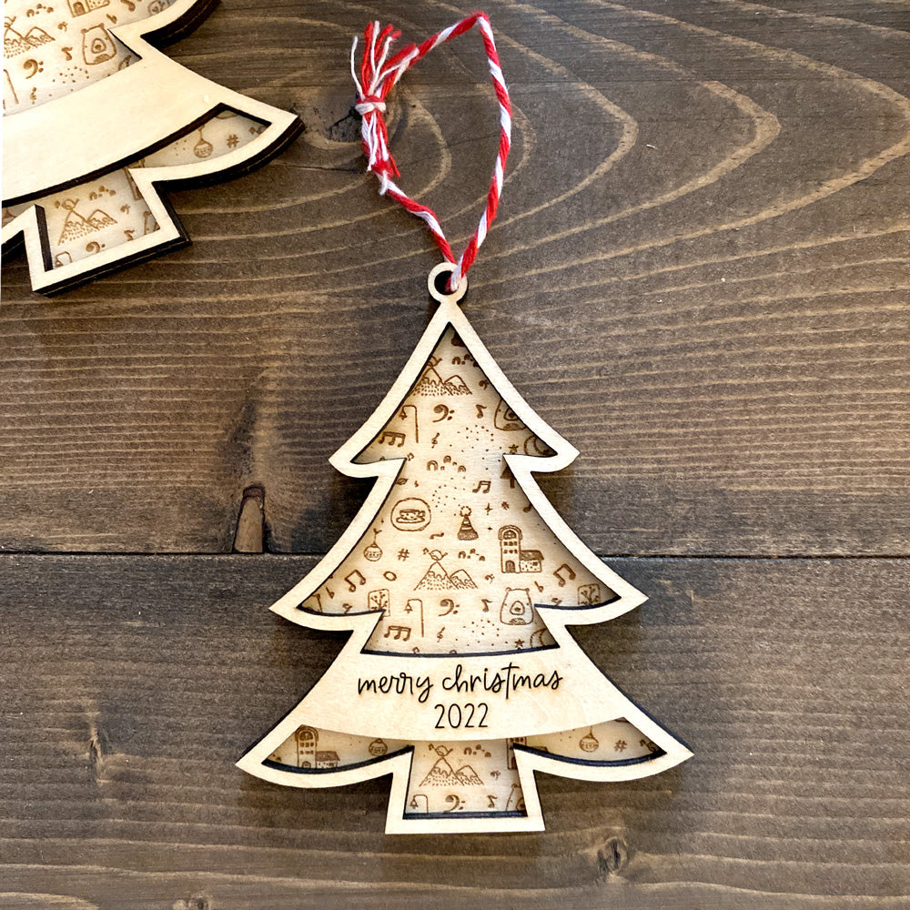 Personalized Christmas Tree Ornaments