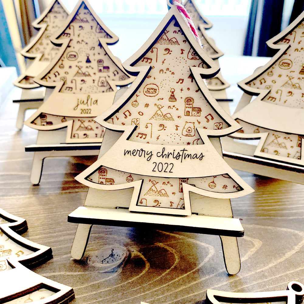 Personalized Christmas Tree Ornaments