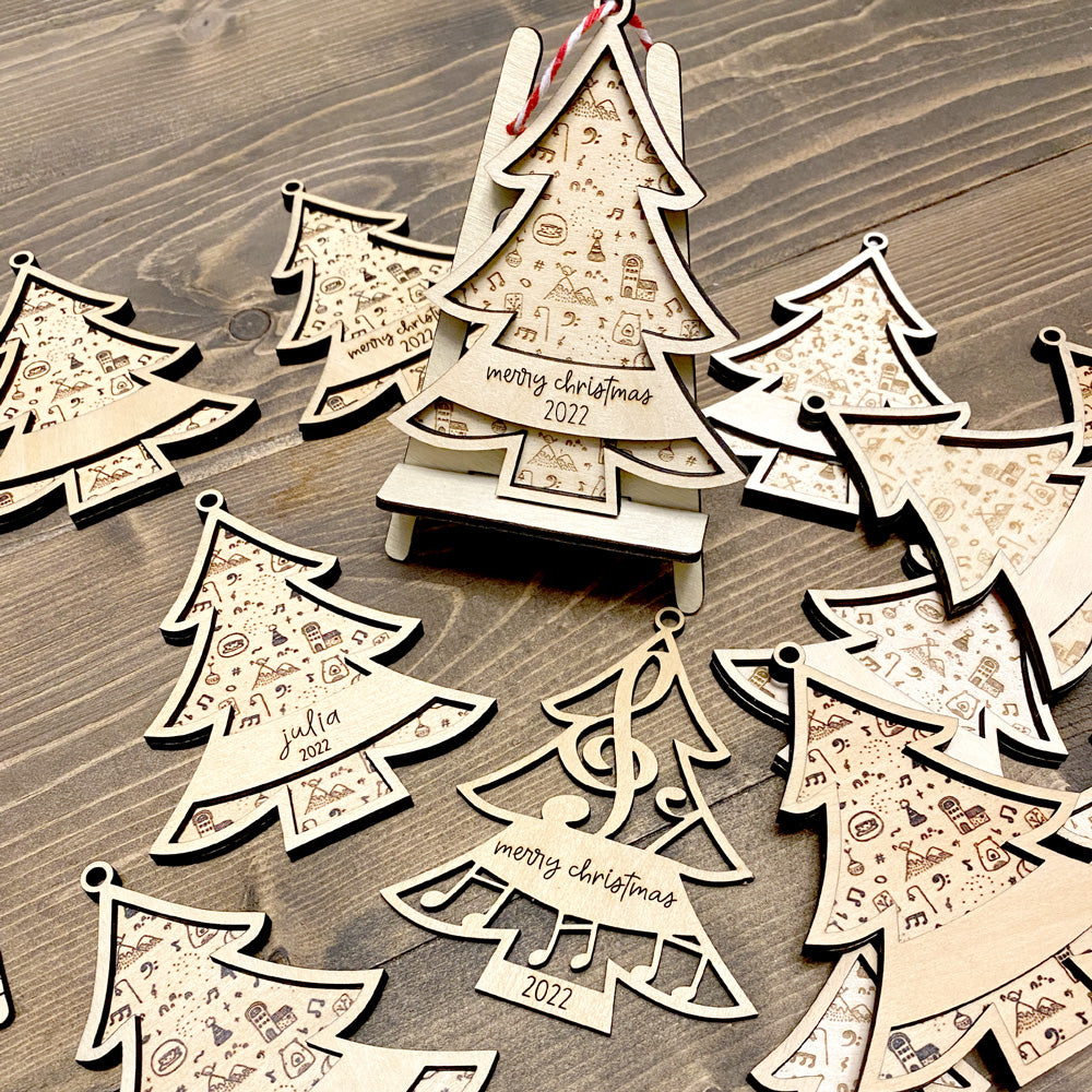 Personalized Christmas Tree Ornaments