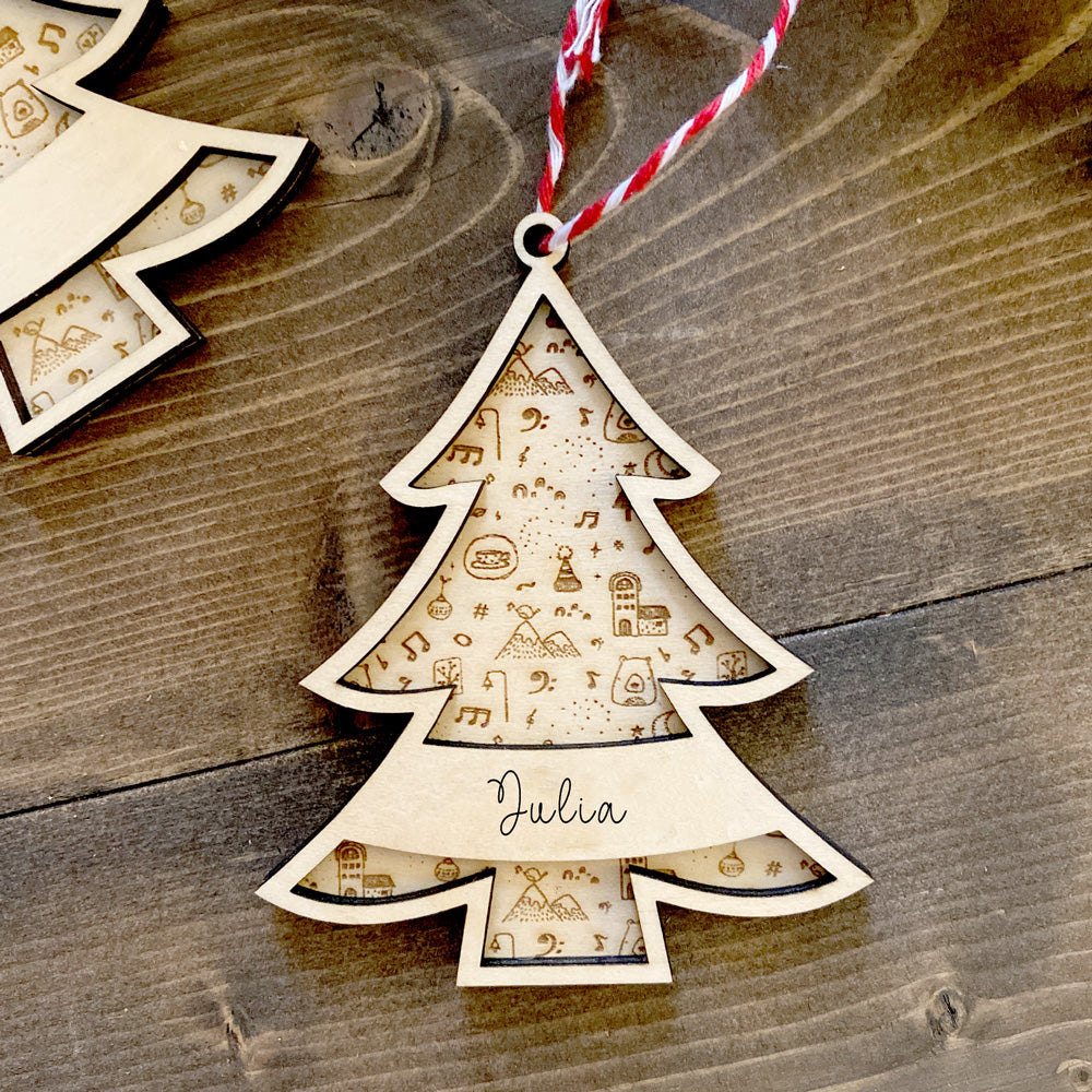 Personalized Christmas Tree Ornaments