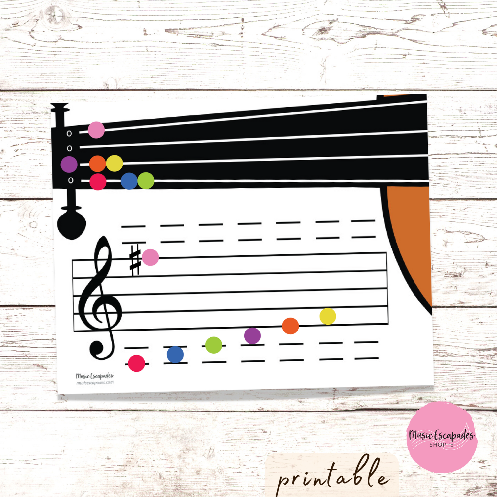 Printable Violin/Viola/Cello Fingerboard and Staff – Music Escapades Shoppe printable-violin-viola-cello-fingerboard-and-staff-music-escapades-shoppe