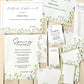 Spring Recital Program Template (Green Watercolour Foliage)