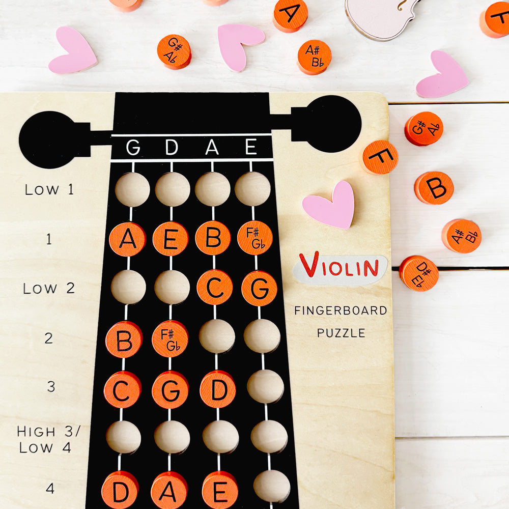 Violin Fingerboard Puzzle