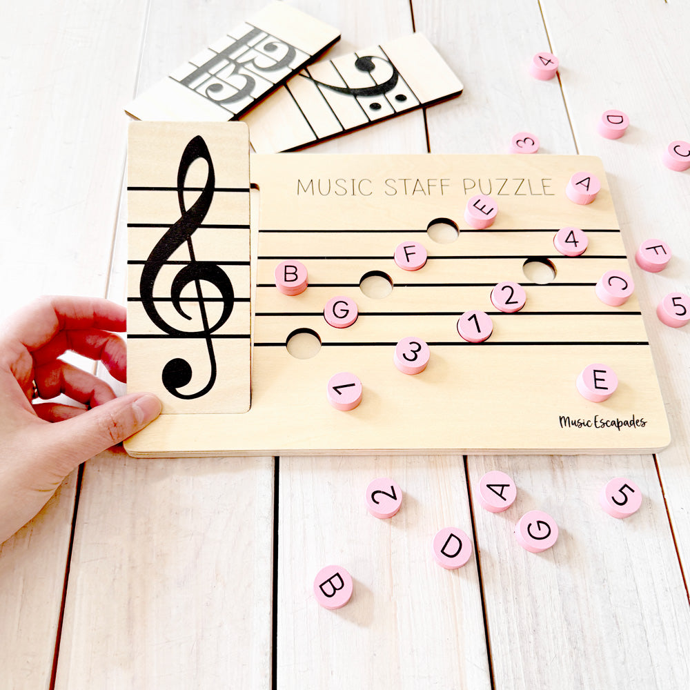 Music Staff Puzzle