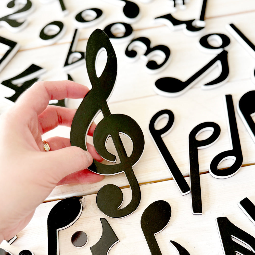 Magnetic Notes and Symbols Set