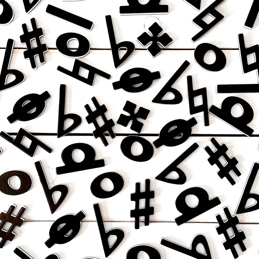 Magnetic Accidentals and Notes Set