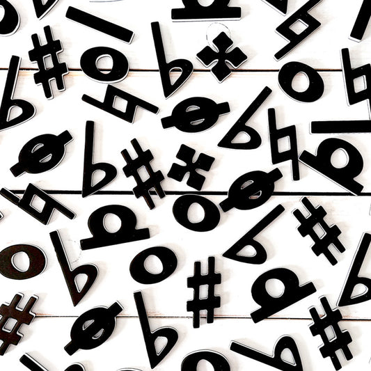 Magnetic Accidentals and Notes Set