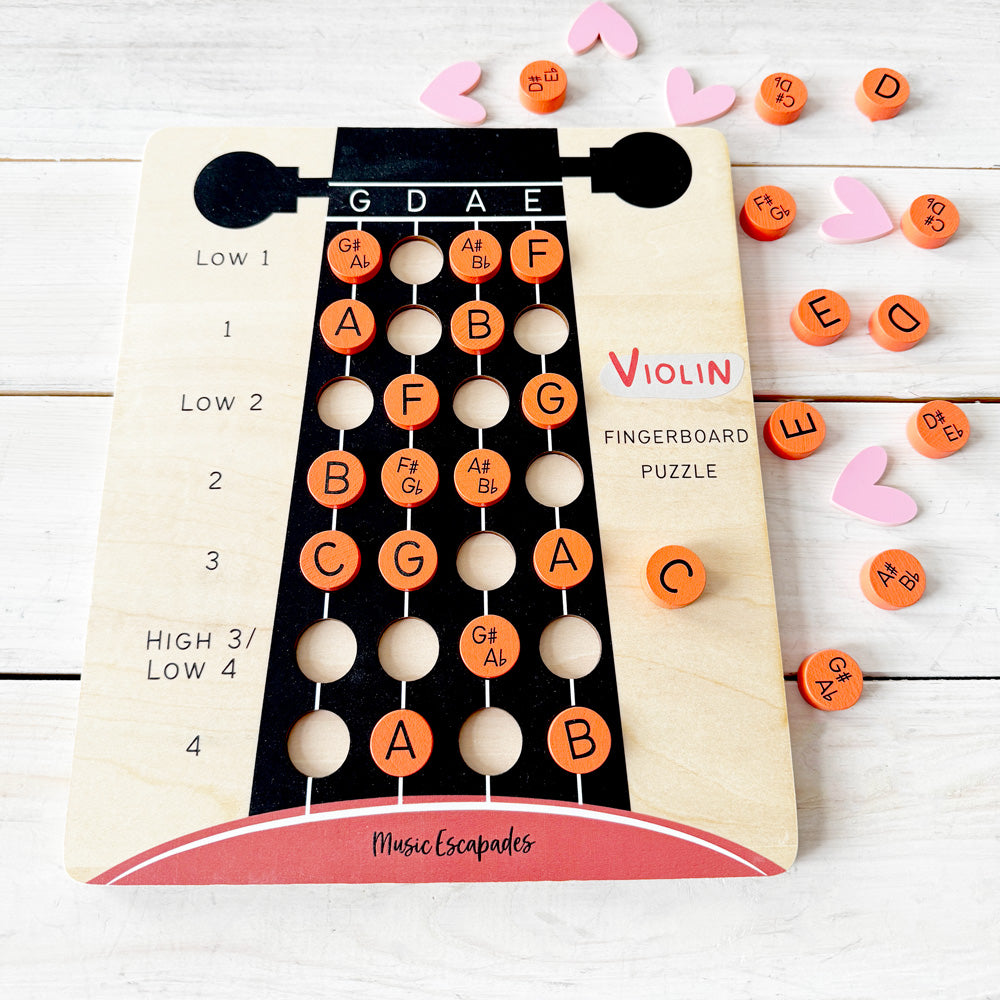 Violin Fingerboard Puzzle