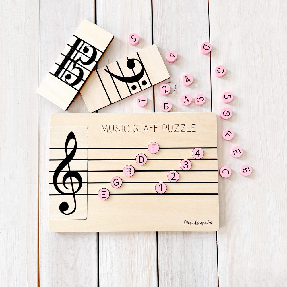 Music Staff Puzzle