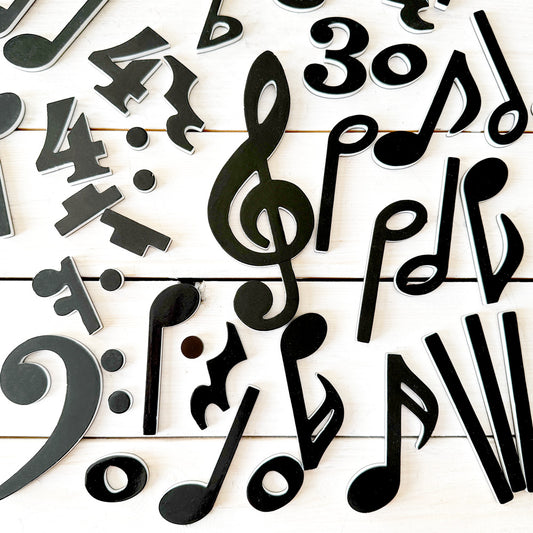 Magnetic Notes and Symbols Set