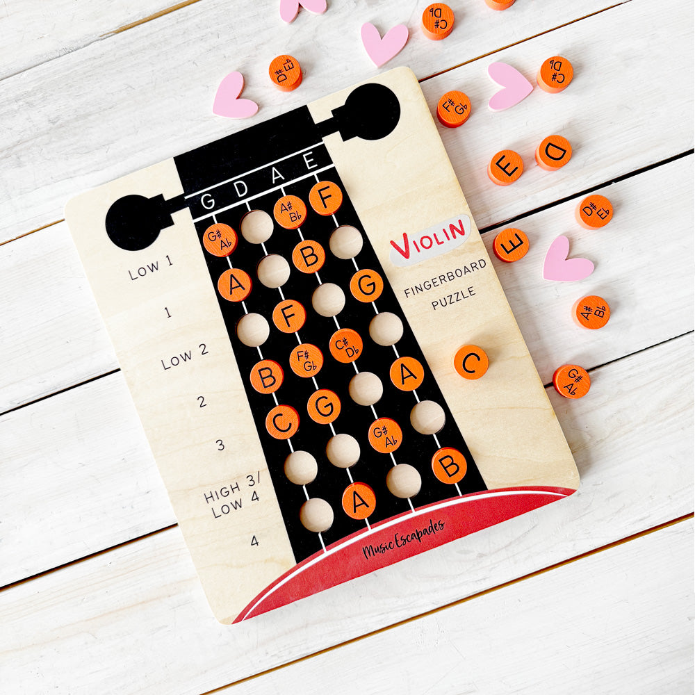 Violin Fingerboard Puzzle