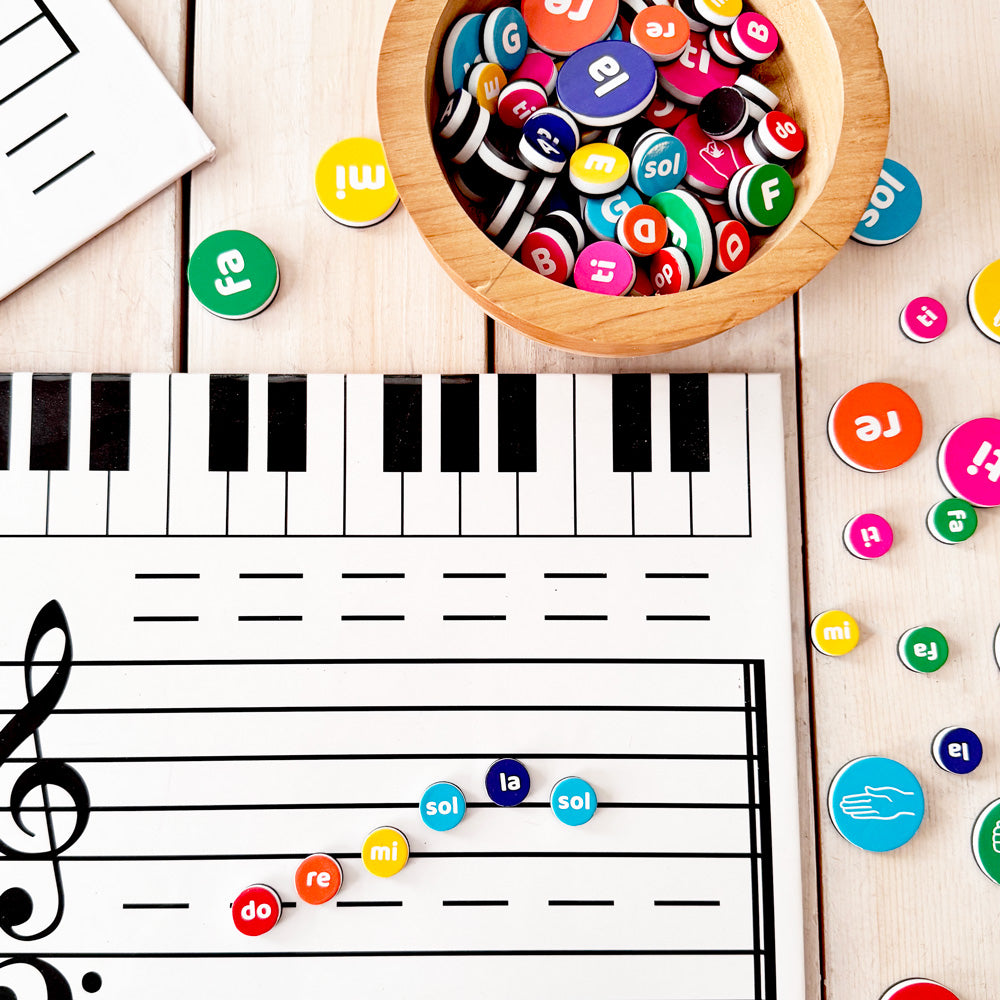 Solfege Music Magnets