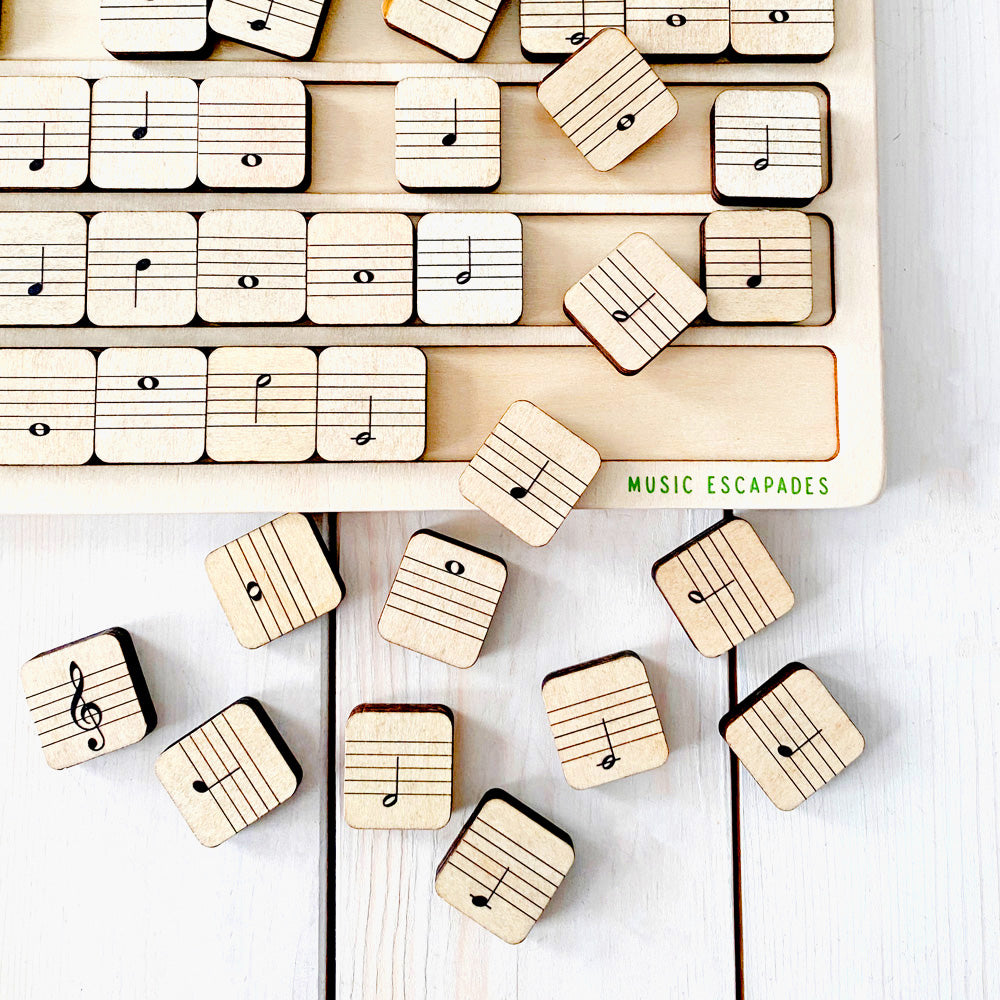 Sight Reading Note Tiles