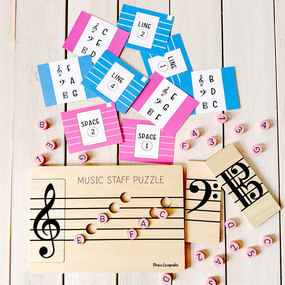Music Staff Puzzle
