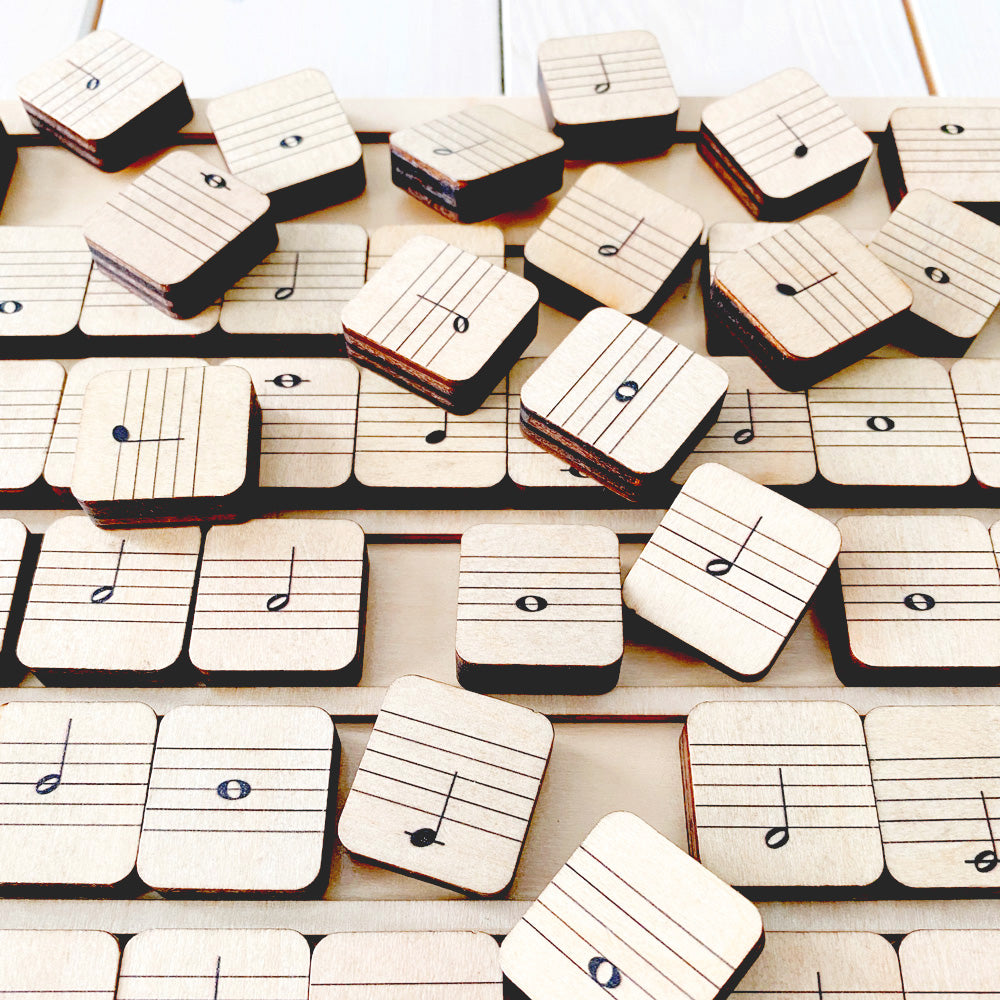 Sight Reading Note Tiles