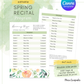Spring Recital Program (Canva Template)