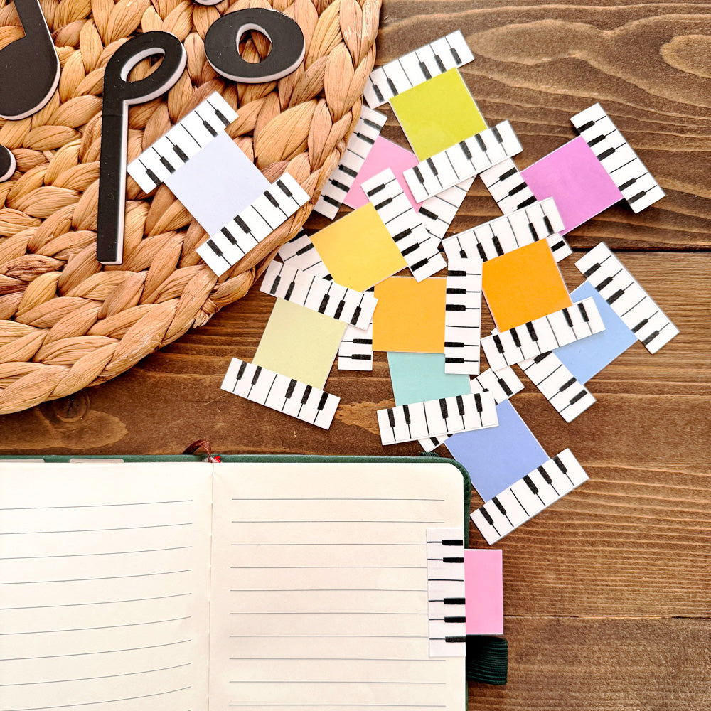 Printable Piano Keys Page Tabs