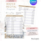 Winter Recital Program (Canva Template)