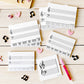 Grand Staff Cards and Notepads