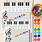 Solfege Music Magnets