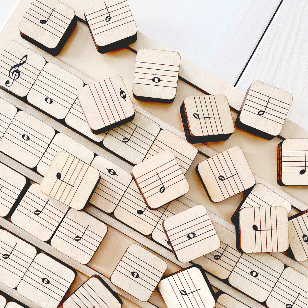 Wooden Solfege Tiles – Music Escapades Shoppe