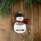Personalized Musical Snowman Ornaments