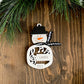 Personalized Musical Snowman Ornaments