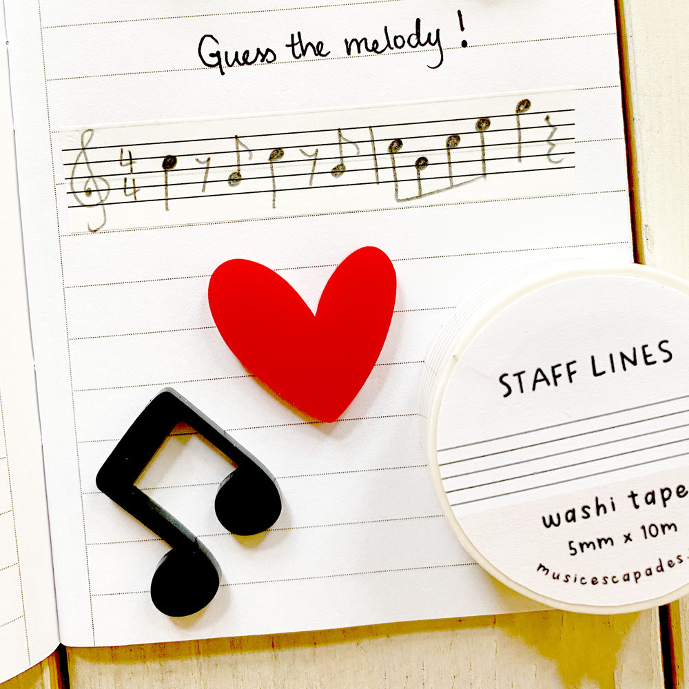 Music with Mrs. Dennis: Washi Tape for your Whiteboard