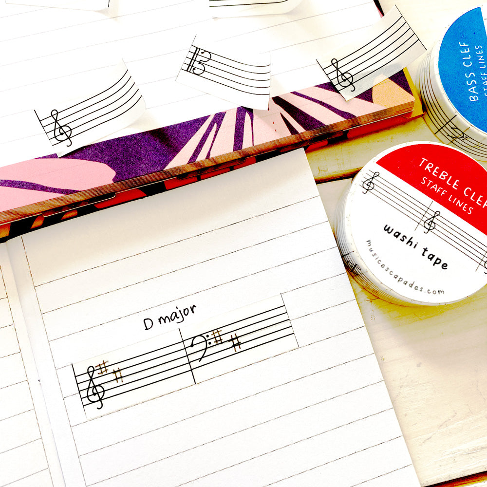 Music with Mrs. Dennis: Washi Tape for your Whiteboard