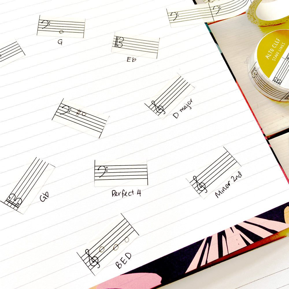 Music with Mrs. Dennis: Washi Tape for your Whiteboard