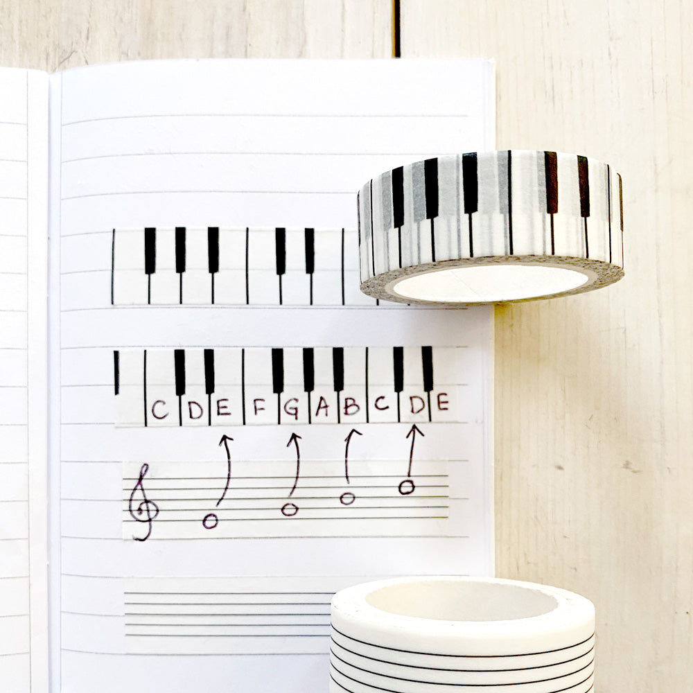 Music Staff Washi Tape