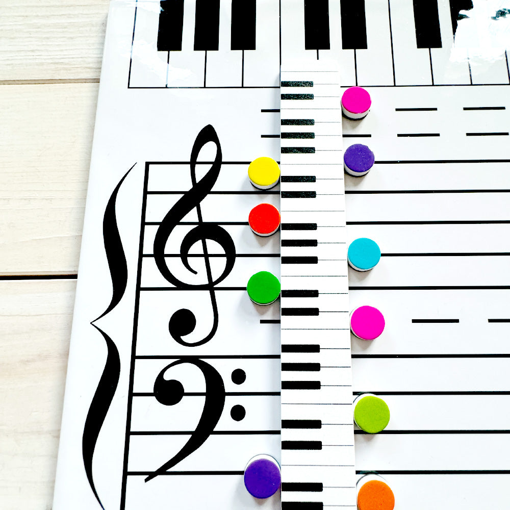 Magnetic Wooden Vertical Piano