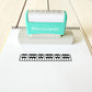 Large 3-Octave Piano Keys Stamp